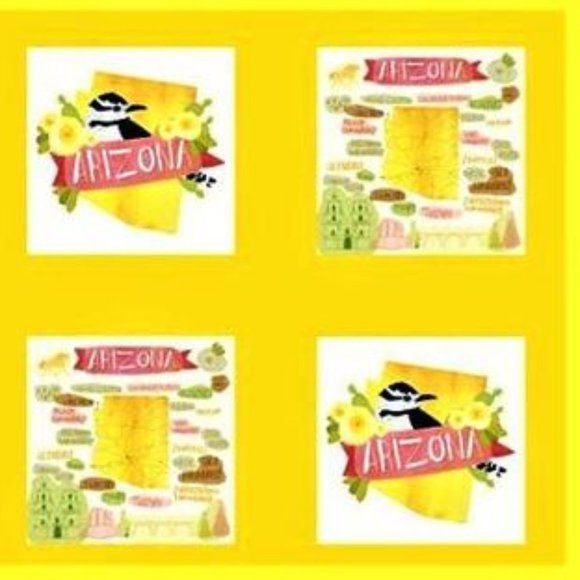 Arizona 100% Cotton Fabric Wall or Quilt Panel - Picture 3 of 3